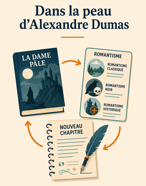 Dans la peau d'Alexandre Dumas: réinvestir une œuvre littéraire de façon créative